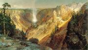 Thomas Moran Grand Canyon of the Yellowstone Norge oil painting reproduction